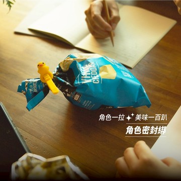 【Bone蹦克官方】角色食品密封棒 密封綁 密封夾 封口夾 保鮮夾 聖誕交換禮物