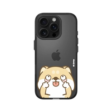 iPhone 16 Pro Clear (相機按鈕) 酷墨灰 - 嗨小強 Hi John - 鬼臉柴柴