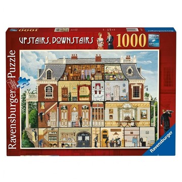 Ravensburger 維寶 上下樓梯拼圖  1000片  上下樓梯  1盒