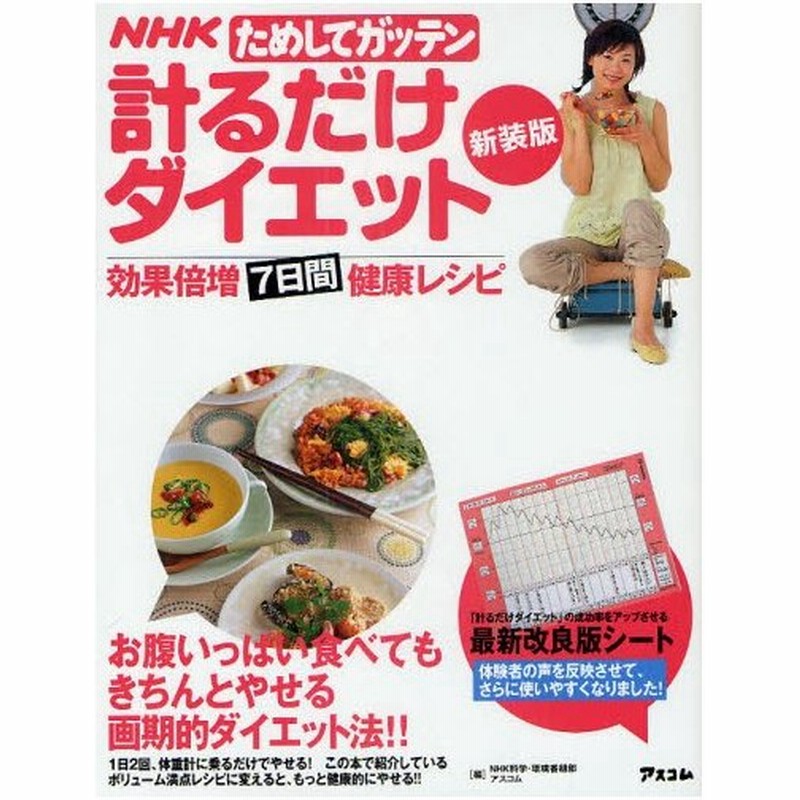 Nhkためしてガッテン計るだけダイエット 効果倍増7日間健康レシピ 新装版 通販 Lineポイント最大0 5 Get Lineショッピング