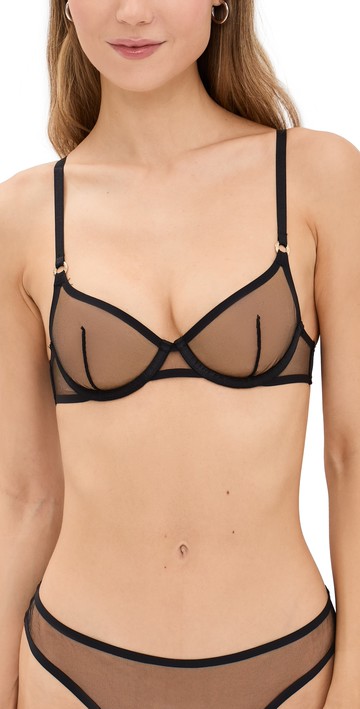 Bluebella Naomi Wired Bra Black 34B