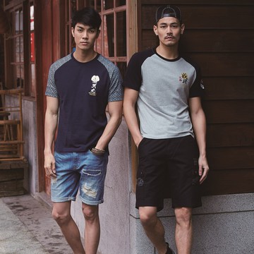 BIG TRAIN戰將趙子龍配色袖T-B80661-83