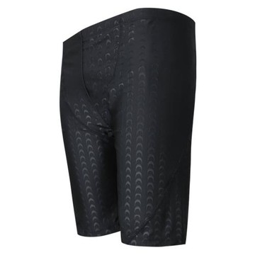 男士五分平角鯊魚皮速干溫泉大碼防水打底游泳褲專業競速游泳套裝