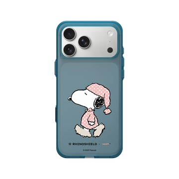 iPhone 17 Pro Max Clear (相機按鈕) 夜幕藍 - 史努比 Snoopy - Snoopy Go to sleep