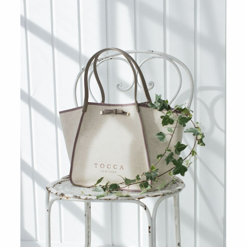 オンワード Tocca バッグ Trim Ribbon Tote トートバッグ ベージュ F レディース 送料無料 通販 Lineポイント最大1 0 Get Lineショッピング