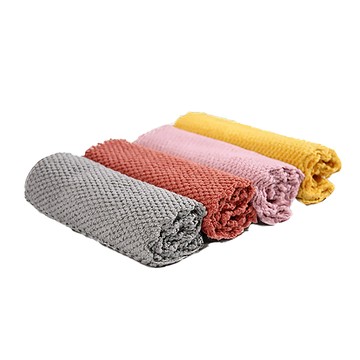 Masterclean珍珠超細纖維多用抹布4入  混合色  1入