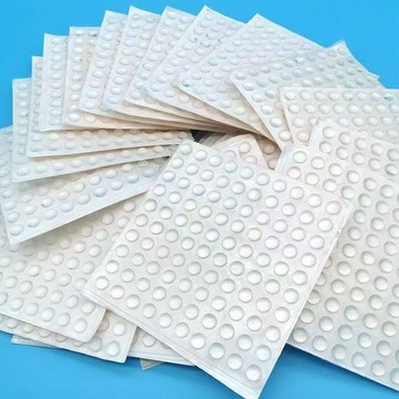 🔥臺灣出貨🔥硅胶 防撞粒贴 家用门把手静音贴 防磕碰粒 墙贴 冰箱柜门贴 防撞垫胶粒