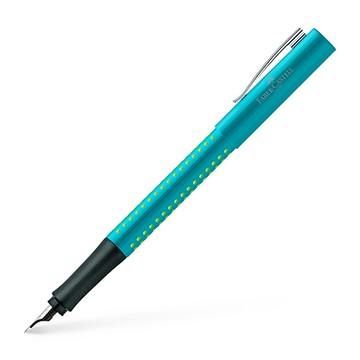 【非庫存商品急單勿下】Faber-Castell 輝柏 好點子馬卡龍鋼筆(綠松石)/EF尖 NO.140997 (NOD)
