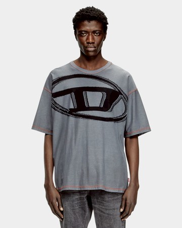 DIESEL 印花短袖T-Shirt - L
