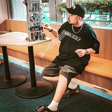 美少女壮士 純棉 t恤 潮t 夏日ins復古印花純棉短袖T卹男女寬鬆美式街頭hiphop半袖情侶上衣 可客訂圖案