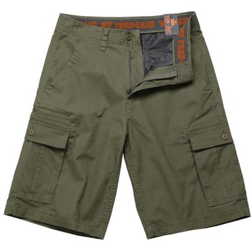 外貿男式剪標工裝短褲多口袋重工寬松休閑運動六分褲大碼夏季馬褲