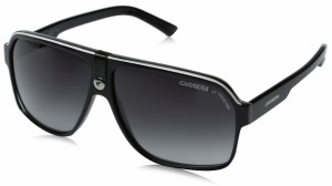 Carrera 33S 8V69O Shiny Black Aviator Unisex Sunglasses