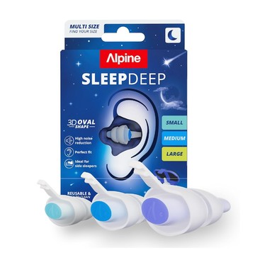 Alpine SleepDeep Multisize 荷蘭製 舒眠耳塞