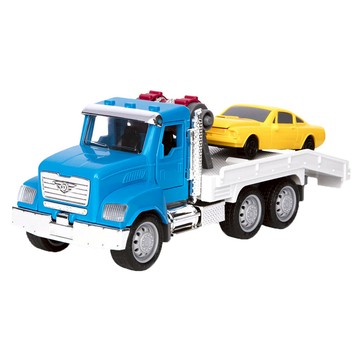 DRIVEN by BATTAT 小型拖吊車 逼真燈光和聲音 引擎蓋可開合 車門可開關  多色  1個  24x11x10cm