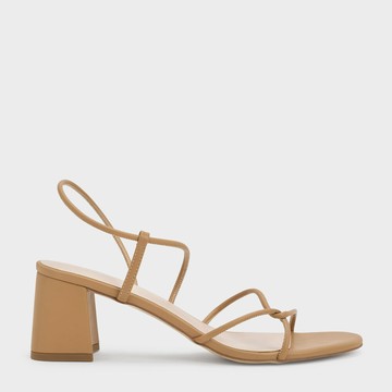 Meadow 交織細帶跟鞋