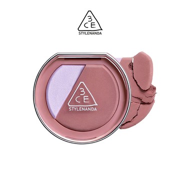 3CE 3D打亮腮紅盤 EARLY NOW 龐克布朗