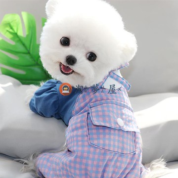 薄款狗狗四腳衣小型犬寵物衣服泰迪博美貴賓比熊約克夏雪納瑞【淘夢屋】