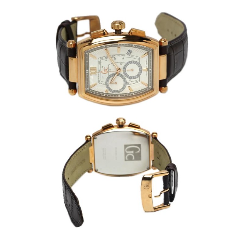 ゲス GUESS GC ジーシー クロノグラフ クォーツ 新品】GC Guess