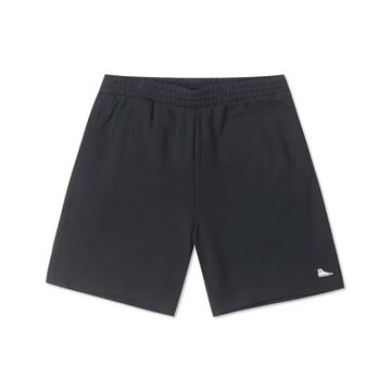 Converse Sneaker Patch Solid Short 短褲 男女款 黑色 10026844-A01
