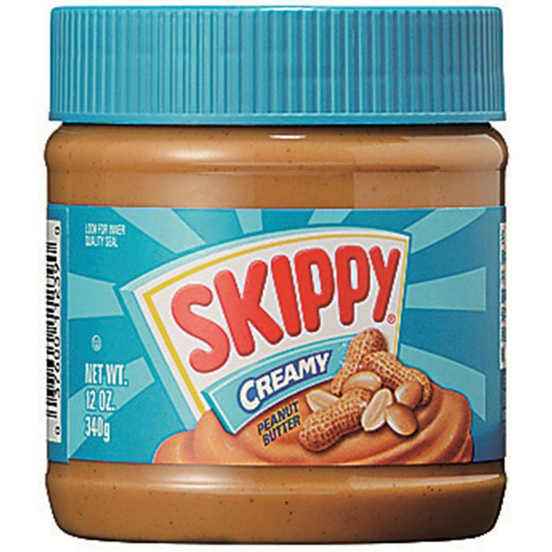 Skippy スキッピー ピーナッツバタークリーミー 高タンパク 340g