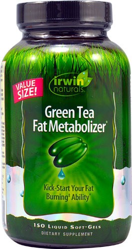 Irwin Naturals Green Tea Fat Metabolizer 150 Liquid Softgels