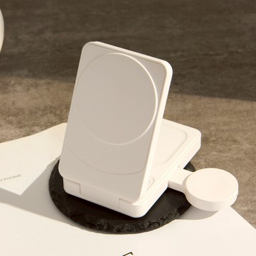 【TOYSELECT】BLAC折疊式三合一22.5Ｗ Qi2磁吸充電器