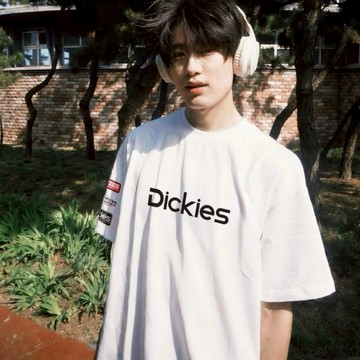 ［FJ select］Dickies SORONA 徽章字母logo 短T 短踢 寬鬆 落肩 圓領 短袖上衣 男生短袖