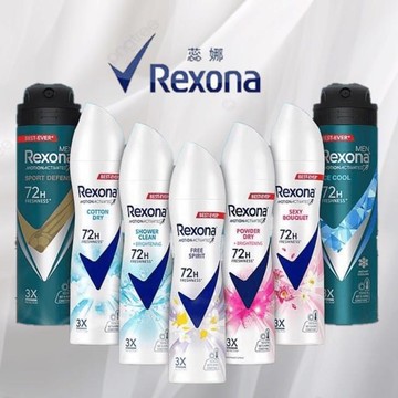 【Rexona 】蕊娜 制汗爽身噴霧 135ml /4入裝