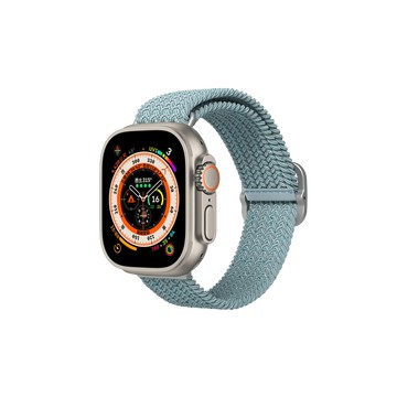 Apple Watch Ultra (49mm) Apple Watch 專用編織錶帶 湖水藍
