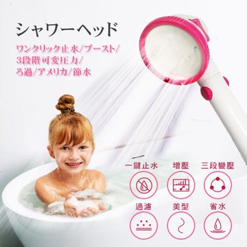 【神膚奇肌】濾淨全能止水除氯變壓蓮蓬頭