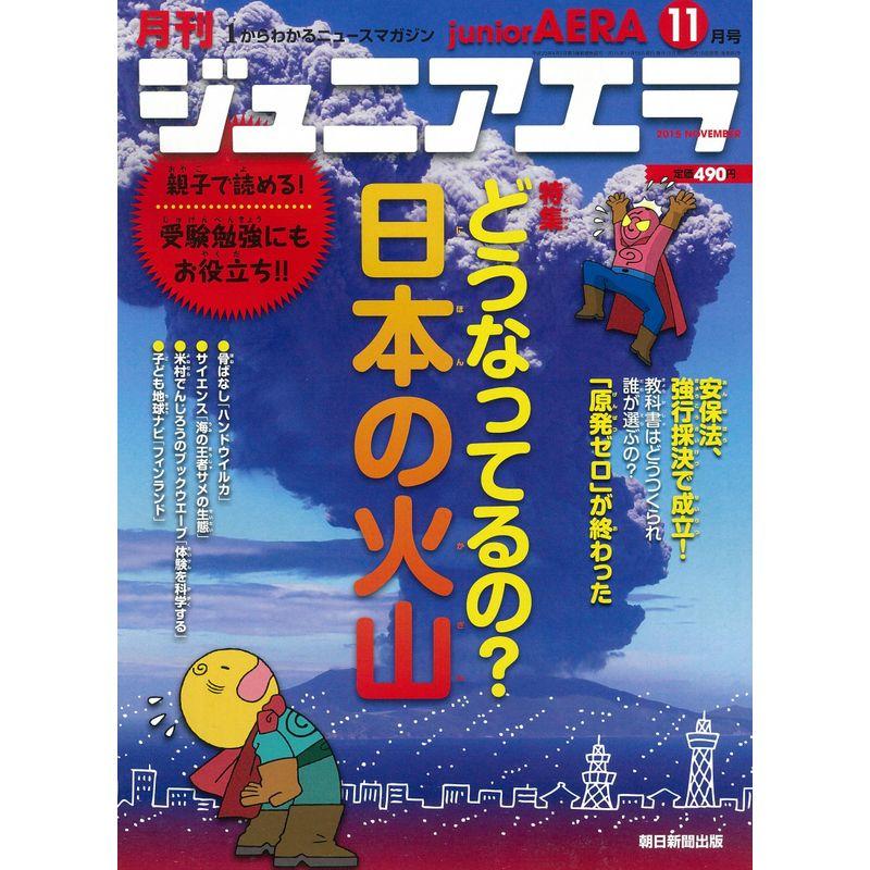 ジュニアエラ 2015年 11 月号 雑誌