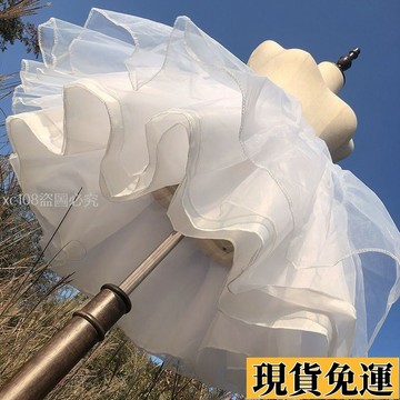 🚚限時下殺👗裙撐 裙撐lolita短款百搭jk四層日常軟紗鍛布兩面穿襯裙洛麗塔云朵