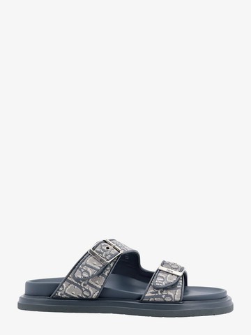 Jacquard fabric sandals with dior oblique motif - DIOR - gender_Man