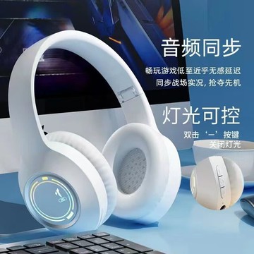 耳機頭戴式無線有線插卡耳麥通話降噪音樂游戲手機平板電腦通用【Snowbelle優選】
