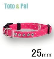 Toto&Pal 夏日點點項圈(25mm)-預購