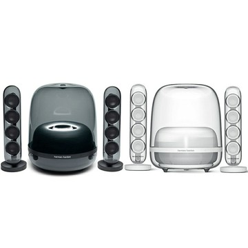 【享最高折300】Harman Kardon SoundSticks 4 藍牙2.1聲道多媒體水母喇叭 黑色/白色