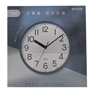 Kinyo 文青風簡約掛鐘 CL-120 343g  1件
