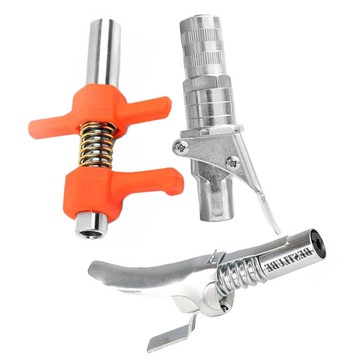 鎖鉗式高壓黃油嘴頭省力注油嘴手動電動黃油槍槍頭槍嘴槍頭配件