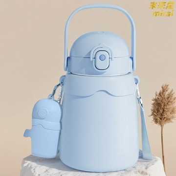 【316高顏值】大肚杯 保溫杯 吸管杯 水杯 學生杯 大容量 316不鏽鋼 防漏便攜 女生上學專用 2025新款