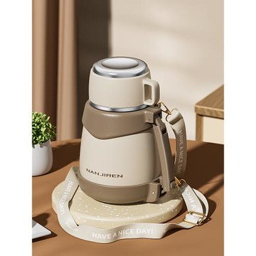 大肚保溫杯女生高顏值大容量水壺316L不銹鋼便攜網紅大肚杯水杯子