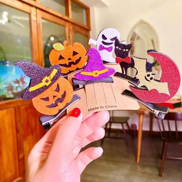 🇹🇼現貨🌟立體造型  萬聖節🎃髮夾/髮箍