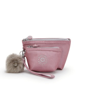 (網路獨家款)霧光粉雙層配件收納包-SHAWNA SET