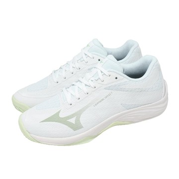 排球鞋 Lightning Select 女鞋 白 綠 包覆 支撐 運動鞋 V1GC2670-85