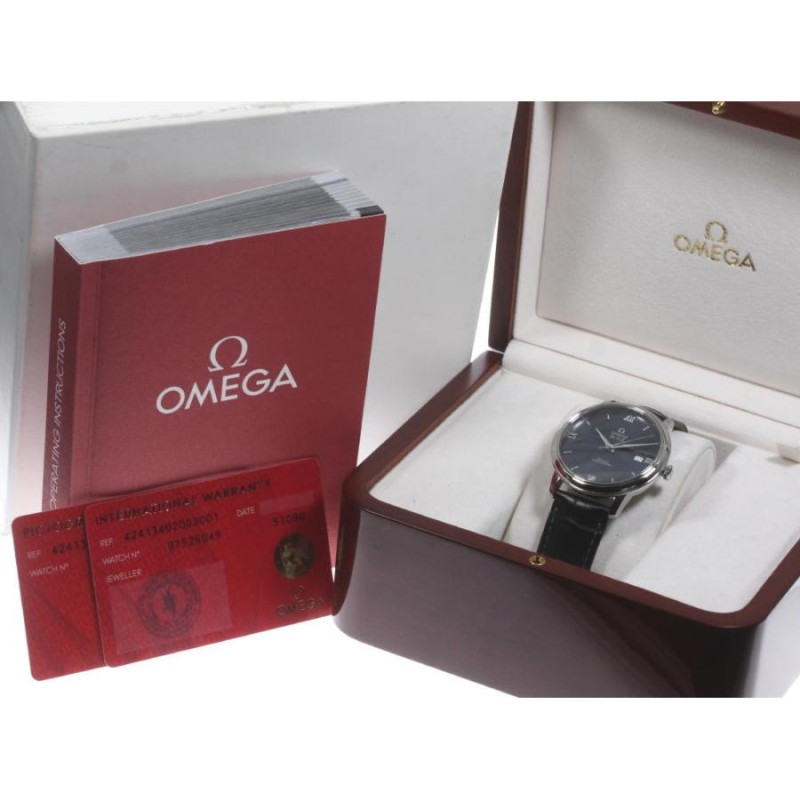 ☆美品【OMEGA】オメガ デビル プレステージ コーアクシャル 424.13 ...