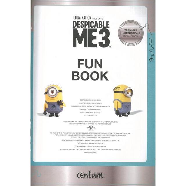 FUN BOOK DESPICABLE ME3