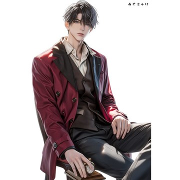【9 月新品】07-148-0226 人物貼紙 幻想復古浪漫喫茶