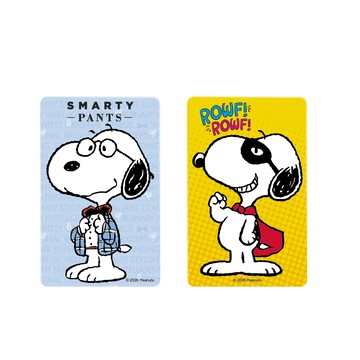 一卡通PLUS - SNOOPY 變身系列 - 聰明好學生 / 我是超人