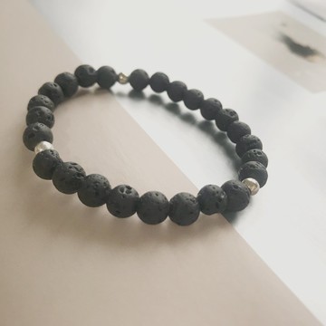 七輪火山石 手串手環