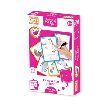 香港 Learning Kitds - 藝術系列-獨角獸繪畫認知遊戲