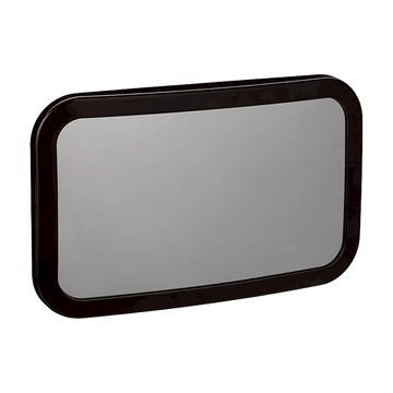 OhBabyLuxury 加大安全座椅後視鏡 360度調整角度 壓克力鏡面不易碎裂  黑色  1個